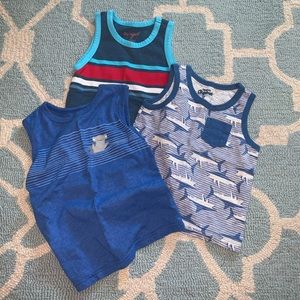 Set of three tank tops